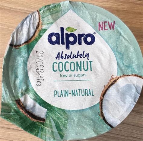 Absolutely COCONUT low in sugars Plain Natural Alpro ...