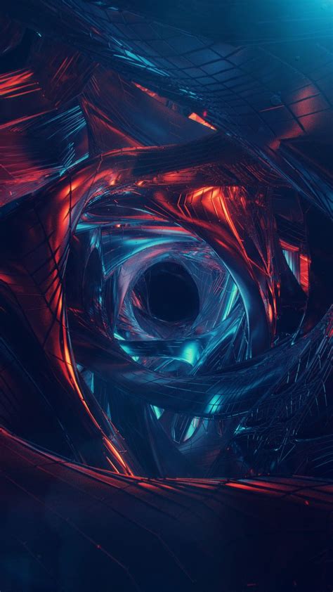 #Abstract #wormhole #art #visualization #wallpapers hd 4k ...
