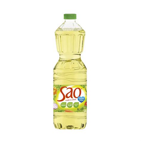 Aceite de Soya SAO Con Vitamina E Omega 3 y 6 Botella 1L ...