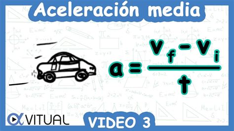 Aceleración media ejemplo 3 de 4 | Física   Vitual   YouTube