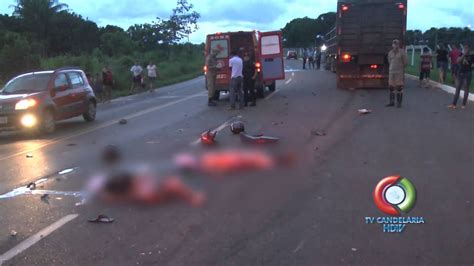 ACIDENTE FATAL   COLISÃO ENTRE MOTO E CAMINHÃO NA RO 010 ...