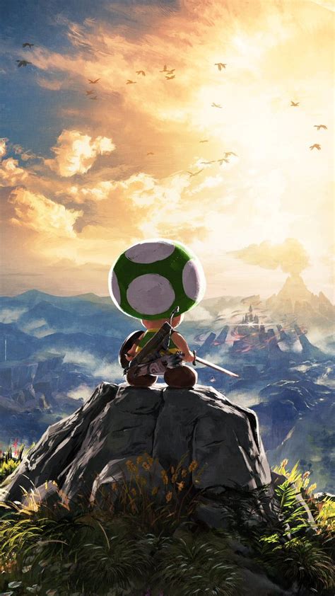 [Act.] Estos fondos de pantalla oficiales de Toad en Zelda: Breath of ...