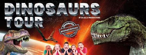 Actividad infantil   Dinosaurs tour llega a Barcelona