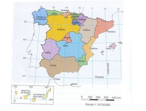 Actividades: La singularidad geográfica de España   Página ...