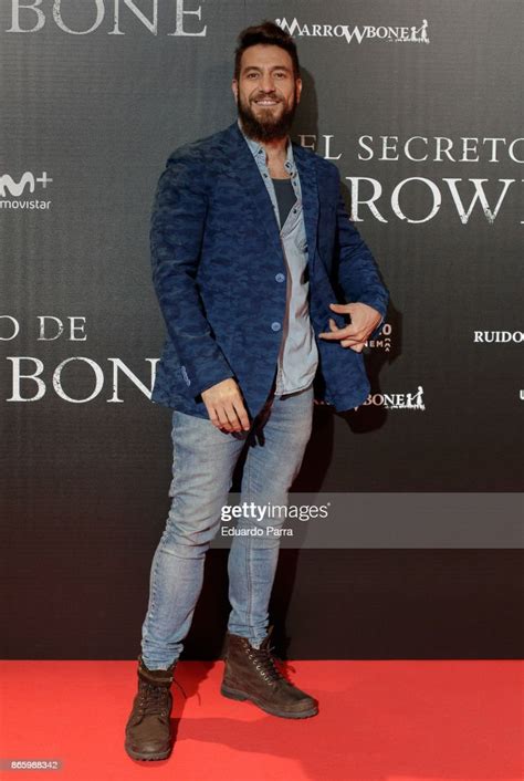 Actor Raul Tejon attends the  El secreto de Marrowbone  photocall at ...