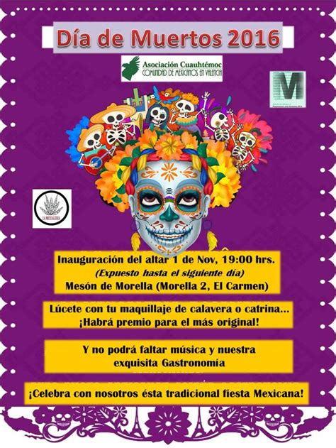 Actos del Día de Muertos 2016 en Valencia | Asociación ...