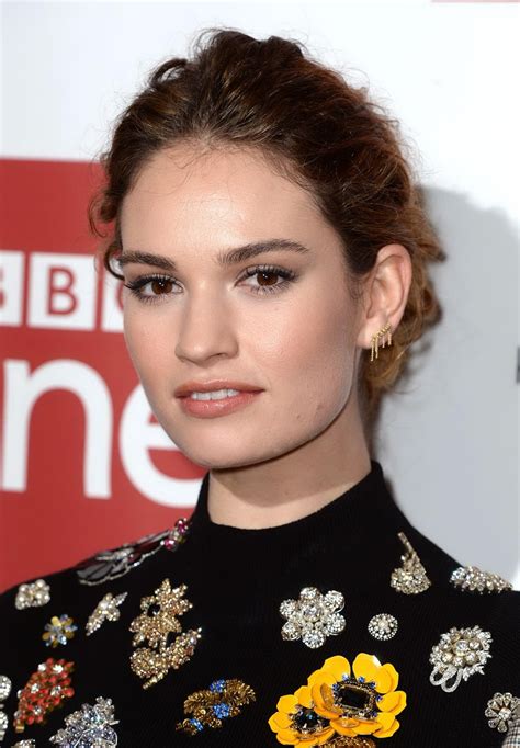 Actress, @ Lily James    War and Peace  Premiere in London ...