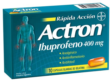ACTRON marca líder en la categoría de ibuprofenos ...