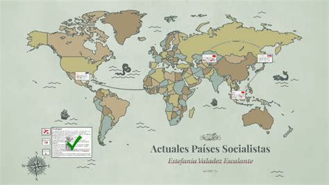 Actuales Paises Socialistas by Estefi Valadeez