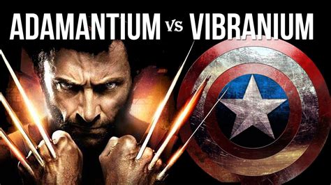 Adamantium vs Vibranium /Garras de wolverine vs Escudo del ...