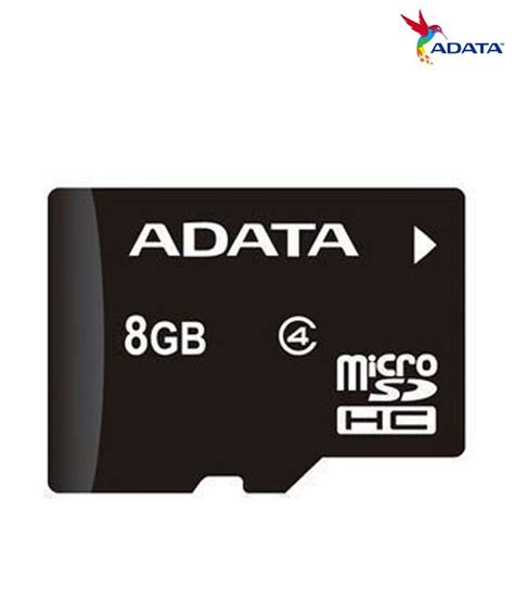 ADATA Micro SD Card 8GB price in Pakistan at Symbios.PK