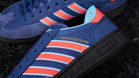 Adidas Manchester 89 SPZL  Bright Red & Blue  | END. Launches