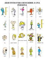 Adjetivos para describir a una persona | Adjetivos, Español, Personas