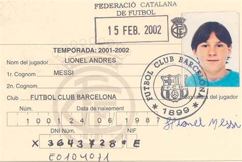 ADN Fútbol: Messi, dos fotos y carnet