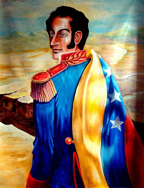 adolfo payés   pinturas: Simón Bolívar. Nada mas que decir ...