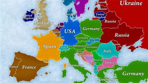 ¿Adónde emigran los europeos según cada país?