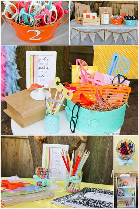 Adorable  Chapter 2  Book Themed Birthday Party! | Pizzazzerie