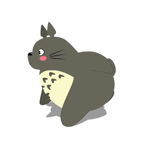 Adorable Illustrated GIFs Of Totoro Doing Yoga, Jogging ...