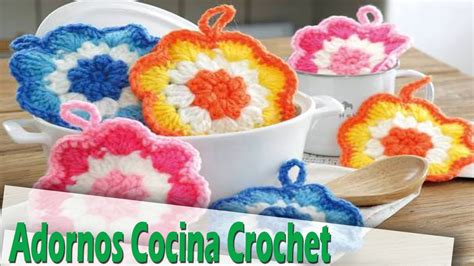 Adornos de Cocina tejidos a crochet Ideas e imagenes   YouTube