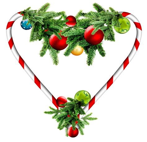 Adornos de corazon para navidad