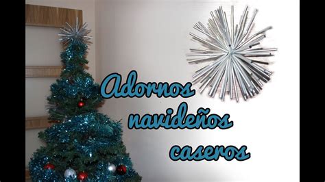 Adornos navideños caseros, manualidades para navidad ...