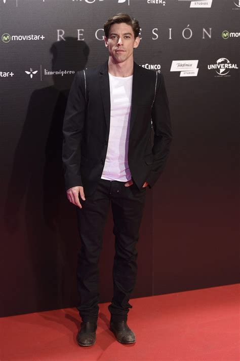 Adrián Lastra at  Regression  Premiere in Madrid.   Photos at Movie n co