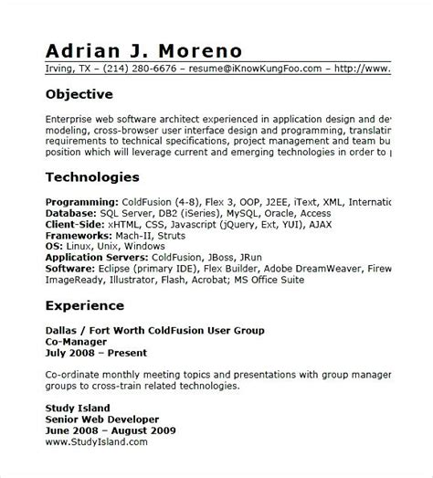 Adrian Moreno Resume PDF | Free Samples , Examples & Format Resume ...