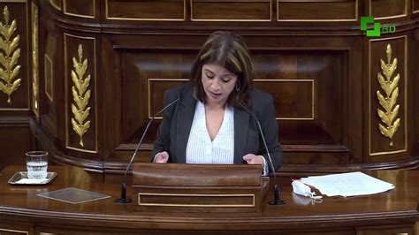 Adriana Lastra interviene en el debate de la moción de censura 22 ...