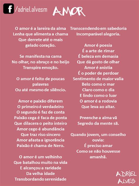 Adriel Alves: Poesia: Amor