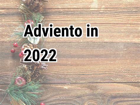 Adviento 2022 | Calendar Center
