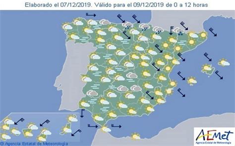 Aemet: Pronóstico del tiempo en toda España hoy 13 de ...