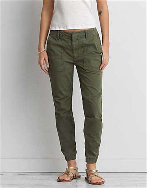 AEO Utility Jogger, Olive | American Eagle Outfitters ...