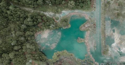 Aerial Photography Of Blue Lake · Free Stock Photo