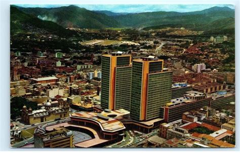 *Aerial View Centro Simon Vista Aerea Caracas Venezuela Vintage ...