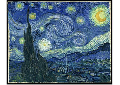 Afbeelding Starry Night   Vincent Van Gogh. Gratis ...