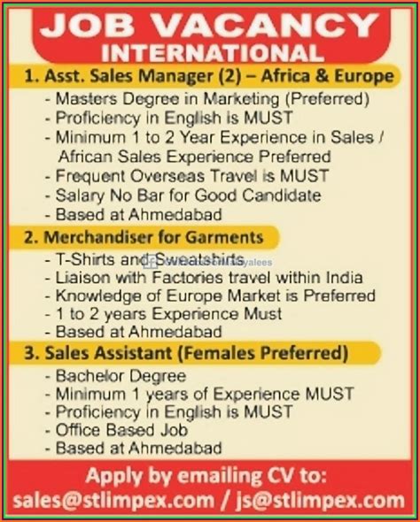 Africa & Europe Job Vacancies   Gulf Jobs for Malayalees