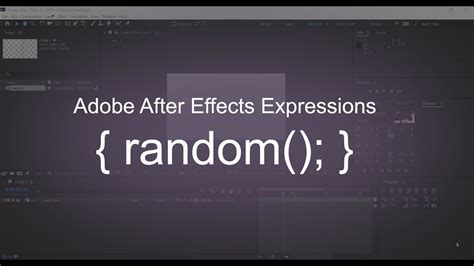 After effects expression   seolcseoys