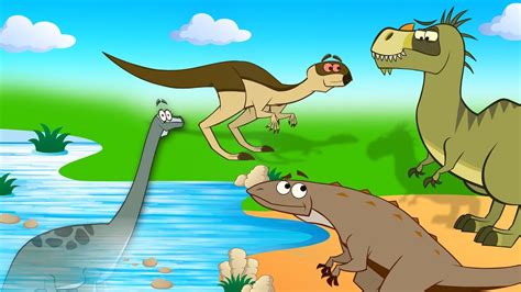 Âge des bons dinosaures | Animation drôle de bande ...