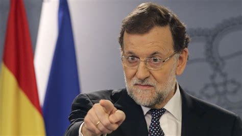 Agredieron al presidente de España, Mariano Rajoy, durante un acto ...