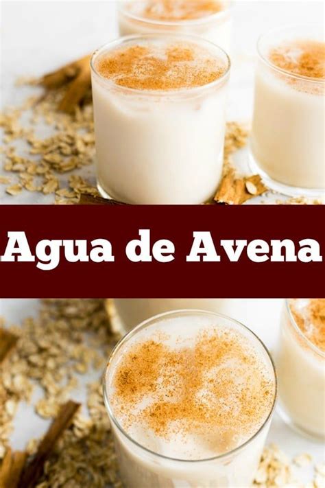 Agua de Avena is a delicious agua fresca made from oats. # ...