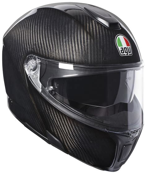 AGV Sportmodular Carbon Solid Helmet   RevZilla