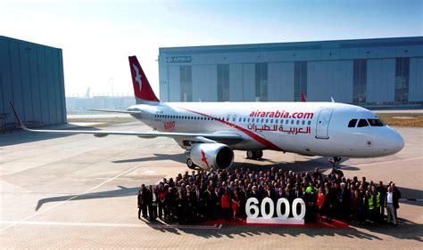 Air Arabia receives the 6000th Airbus A320 as part of its ...