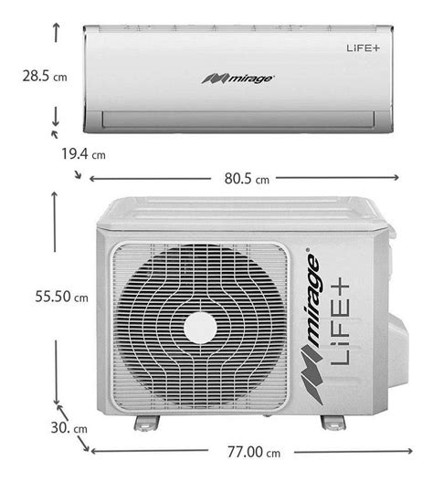 Aire Acondicionado Mirage Life R410a Frio/calor 110v 1ton   $ 6,857.32 ...