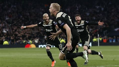 Ajax beat Spurs 1 0 in first leg of Champions League semi ...