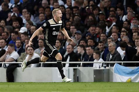 Ajax wins away at Tottenham in Champions League semifinal ...