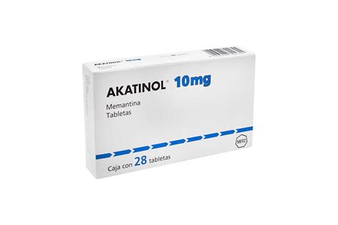 Akatinol 10 mg. Precio Caja Con 28 Tabletas. En México y DF.