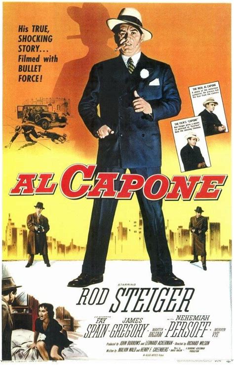 Al Capone  1959  | Carteles de películas, Carteles de ...