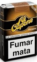 Al Capone Pockets Rich Filtered Mini Cigars. 10 packs x 10 ...