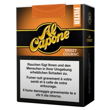Al Capone Pockets Sweet Cognac Filter | Tabakversand.ch