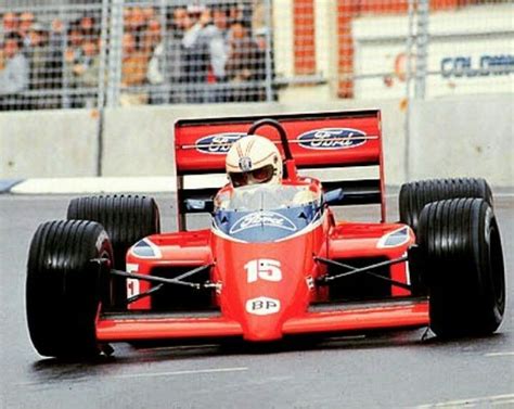 Alan Jones  F 1 Lola Ford Turbo  1986 Australian GP   Adelaide urban ...